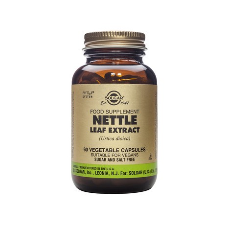 SOLGAR NETTLE LEAF EXTRACT 60VEGICAPS