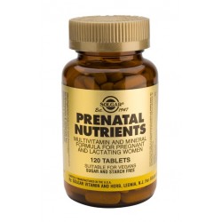 SOLGAR PRENATAL NUTRIENTS 120TABS