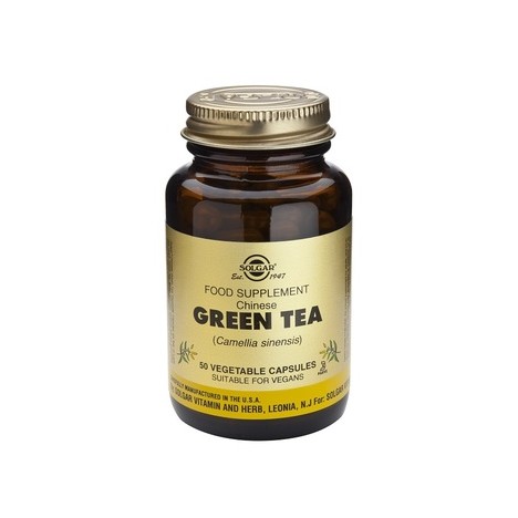 SOLGAR GREEN TEA 50VEGICAPS