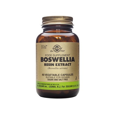 SOLGAR BOSWELLIA RESIN EXTRACT 60VEGICAPS