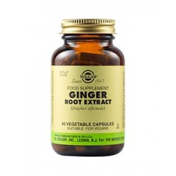 SOLGAR GINGER ROOT EXTRACT 60VEGΙCAPS