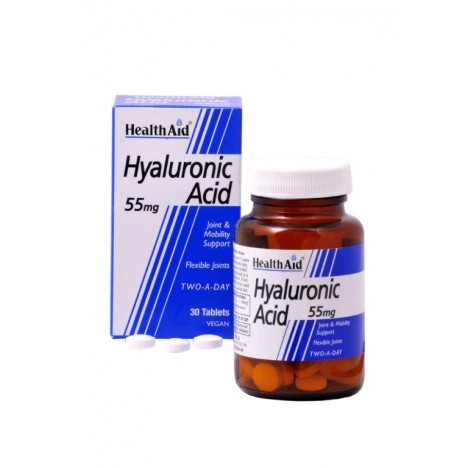 HEALTH AID HYALURONIC ACID 55 mg 30 tabs