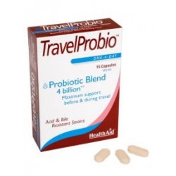 HEALTH AID TRAVELPRODIO 15CAPS