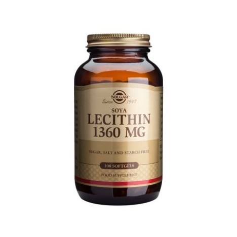 SOLGAR LECITHIN 1360MG 100CAPS