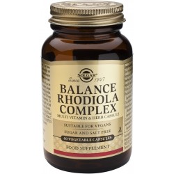 SOLGAR BALANCE RHODIOLA COMPLEX  VEG CAPS 60s