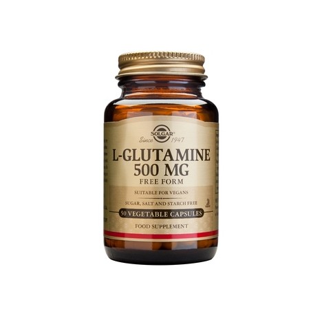 SOLGAR L-GLUTAMINE 500MG 50CAPS