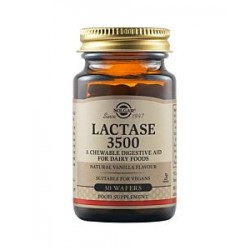 SOLGAR LACTASE "3500" CHEWABLE TABS 30S