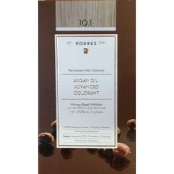 KORRES ARGAN OIL ADVANCED COLORANT 10.1 PLATINUM ASH BLONDE