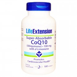 LIFE EXTENSION SUPER-ABSORBABLE COQ10 100 MG  100CAPS