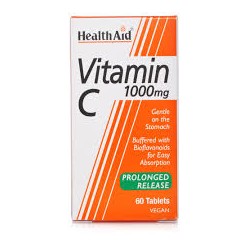 HEALTH AID VITΑΜΙΝ C PROLONGED RELEASE 1000MG 60TABS