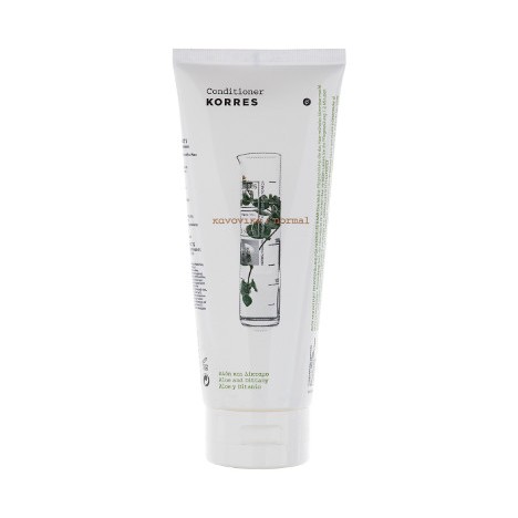 KORRES CONDITIONER ΓΙΑ ΚΑΝΟΝΙΚΑ ΜΑΛΛΙΑ ΜΕ ΑΛΟΗ & ΔΙΚΤΑΜΟ 200ML