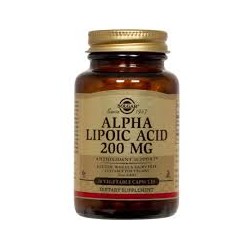 SOLGAR ALPHA LIPOIC ACID 200MG 50 VEG CAPS