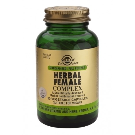 SOLGAR HERBAL FEMALE COMPLEX 50CAPS