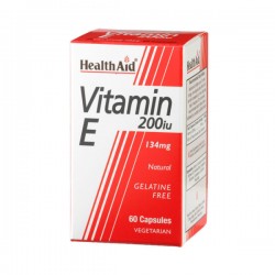 HEALTH AID VITAMIN E 200IU 60CAPS