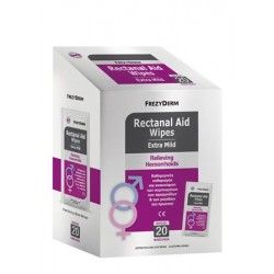 FREZYDERM RECTANAL AID WIPES 20TEM