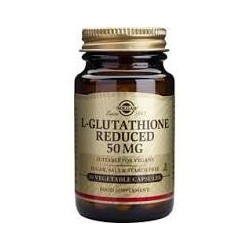 SOLGAR L-GLUTATHIONE REDUCED 50MG 30CAPS