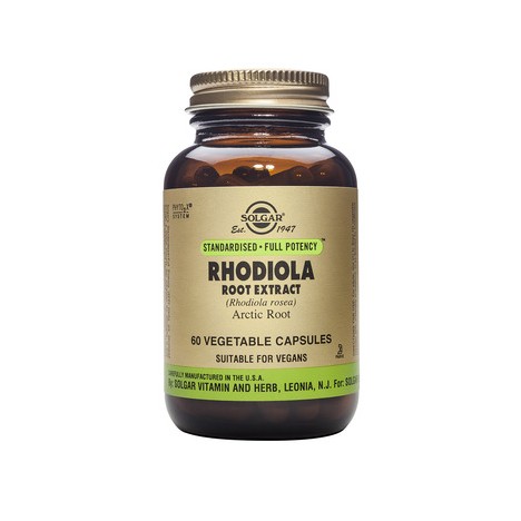 SOLGAR RHODIOLA ROOT EXTRACT 60 CAPS