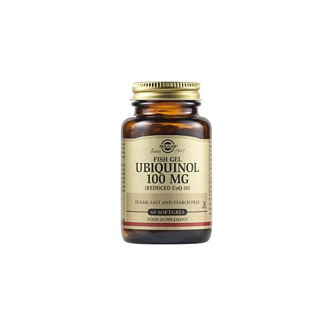 SOLGAR UBIQUINOL 100MG 50CAPS