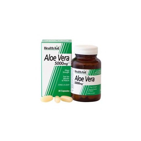 HEALTH AID ALOE VERA 5000MG 30CAPS