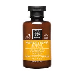 APIVITA NOURISH & REPAIR SHAMPOO OLIVE & HONEY 250ML