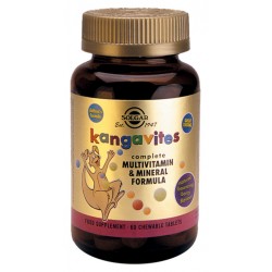 SOLGAR KANGAVITES MULTIVITAMIN & MINERAL FORMULA BERRY FLAVOUR 60 TABS