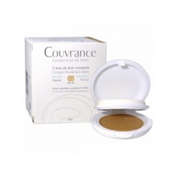 AVENE COUVRANCE COMPACT FINI MAT No2 NATUREL SPF 30 10GR