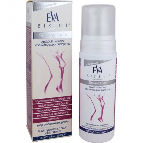 UNIPHARMA EVA BIKINI SHAVING FOAM 150ML