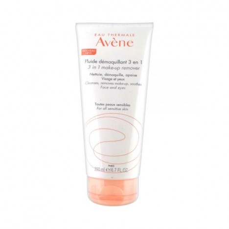 AVENE FLUIDE DEMAQUILLANT 3 EN 1 200ML