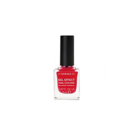 KORRES GEL EFFECT NAIL COLOR No19 WATERMELON 11ML