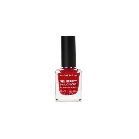 KORRES GEL EFFECT NAIL COLOR No 51 ROSY RED 11ML