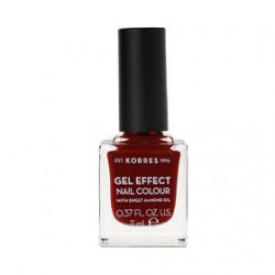 KORRES GEL EFFECT NAIL COLOR No 59 WINE RED 11ML