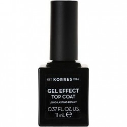 KORRES GEL EFFECT TOP COAT 11ML