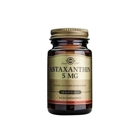 SOLGAR ASTAXANTHIN 5MG 30SOFTGELS