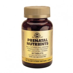 SOLGAR PRENATAL NUTRIENTS TABS 60TABS