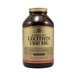 SOLGAR LECITHIN 1360MG 250CAPS