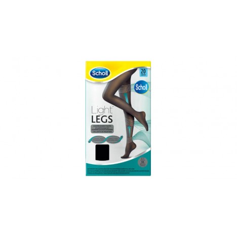 SCHOLL LIGHTLEGS ΚΑΛΣΟΝ ΔΙΑΒΑΘΙΣΜΕΝΗΣ ΣΥΜΠΙΕΣΗΣ 20DEN BLACK MEDIUM 1ΤΕΜ