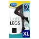 SCHOLL LIGHTLEGS ΚΑΛΣΟΝ ΔΙΑΒΑΘΜΙΣΜΕΝΗΣ ΣΥΜΠΙΕΣΗΣ 60DEN BLACK XLARGE 1ΤΕΜ