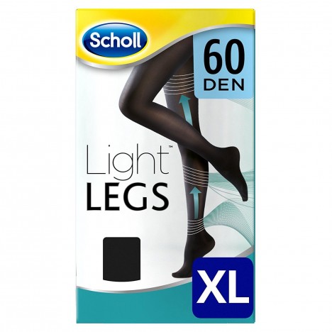 SCHOLL LIGHTLEGS ΚΑΛΣΟΝ ΔΙΑΒΑΘΜΙΣΜΕΝΗΣ ΣΥΜΠΙΕΣΗΣ 60DEN BLACK XLARGE 1ΤΕΜ