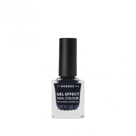 KORRES GEL EFFECT NAIL COLOR NO 88 STEEL BLUE 11ML