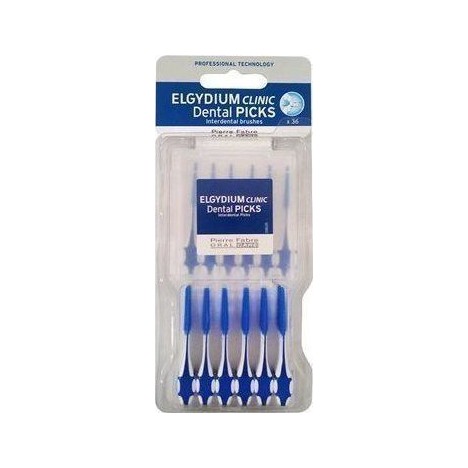 ELGYDIUM CLINIC DENTAL PICKS X 36 1 TEM.