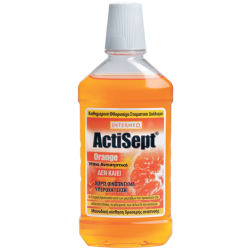 INTERMED ACTISEPT MOUTHWASH ORANGE 500ML