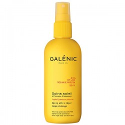 GALENIC SOINS SOLEIL SPRAY ULTRA LEGERE CORPS & VISAGE  SPF50+ 125ML