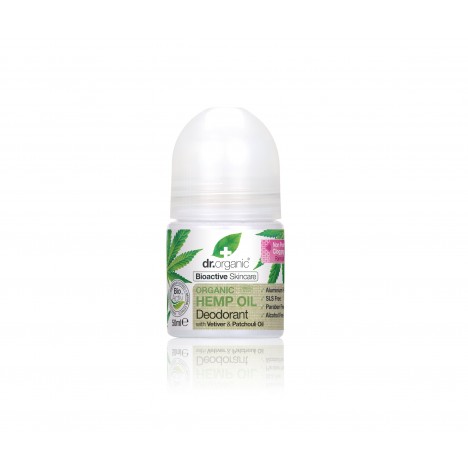 DR.ORGANIC HEMP OIL DEODORANT 50ML