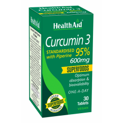 HEALTH AID CURCUMIN 3 600mg 30tabs