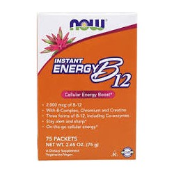 NOW INSTANT ENERGY B12 75PACKS