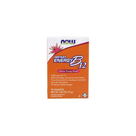 NOW INSTANT ENERGY B12 75PACKS