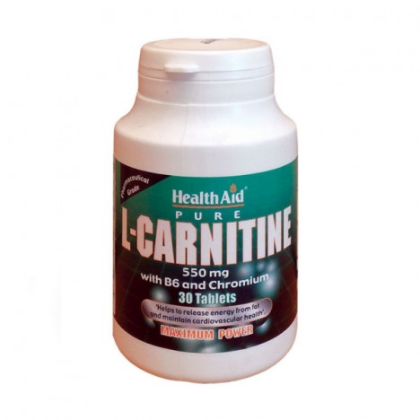 HEALTH AID L-CARNITINE 30TABS