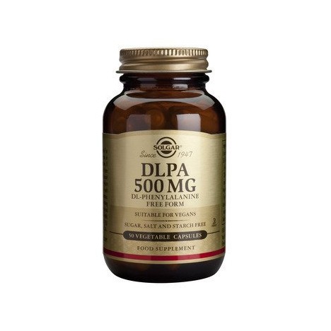 SOLGAR DLPA 500MG 50VEGICAPS