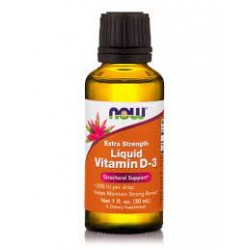 NOW VITAMIN D3 EXTRA STRENGTH LIQUID 1000IU 30ML