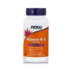 NOW VITAMIN K-2 100MCG 100VCAPS